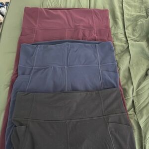 Athleta salutation stash pocket bundle size large petite